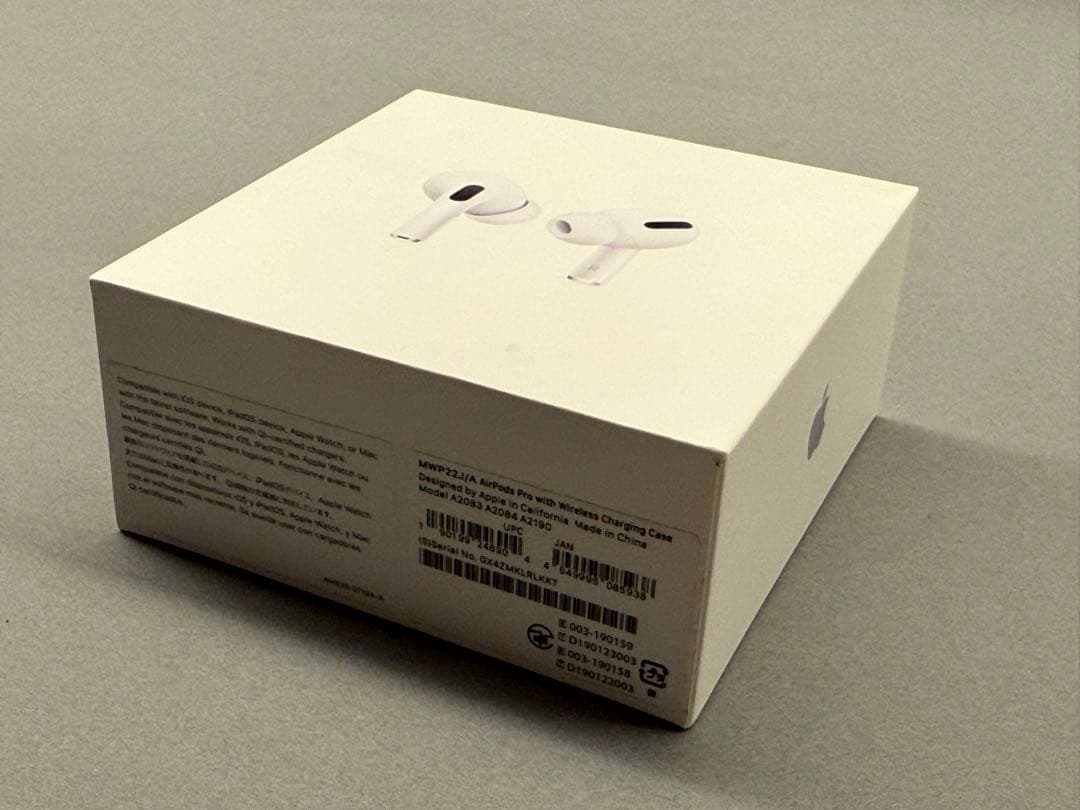 AirPods Pro 第一世代 本体 ホワイト 充電ケース・箱付き