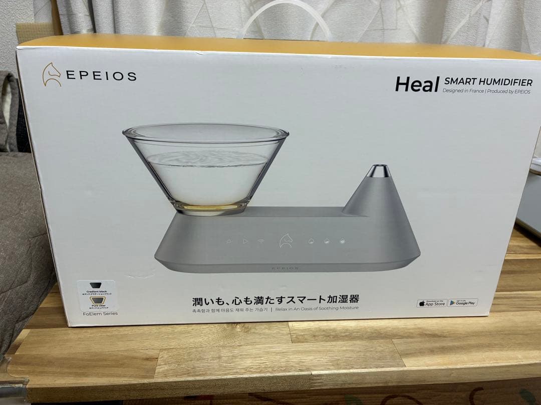 EPEIOS　ハイブリッド式(加熱超音波式)加湿器　EPHM501