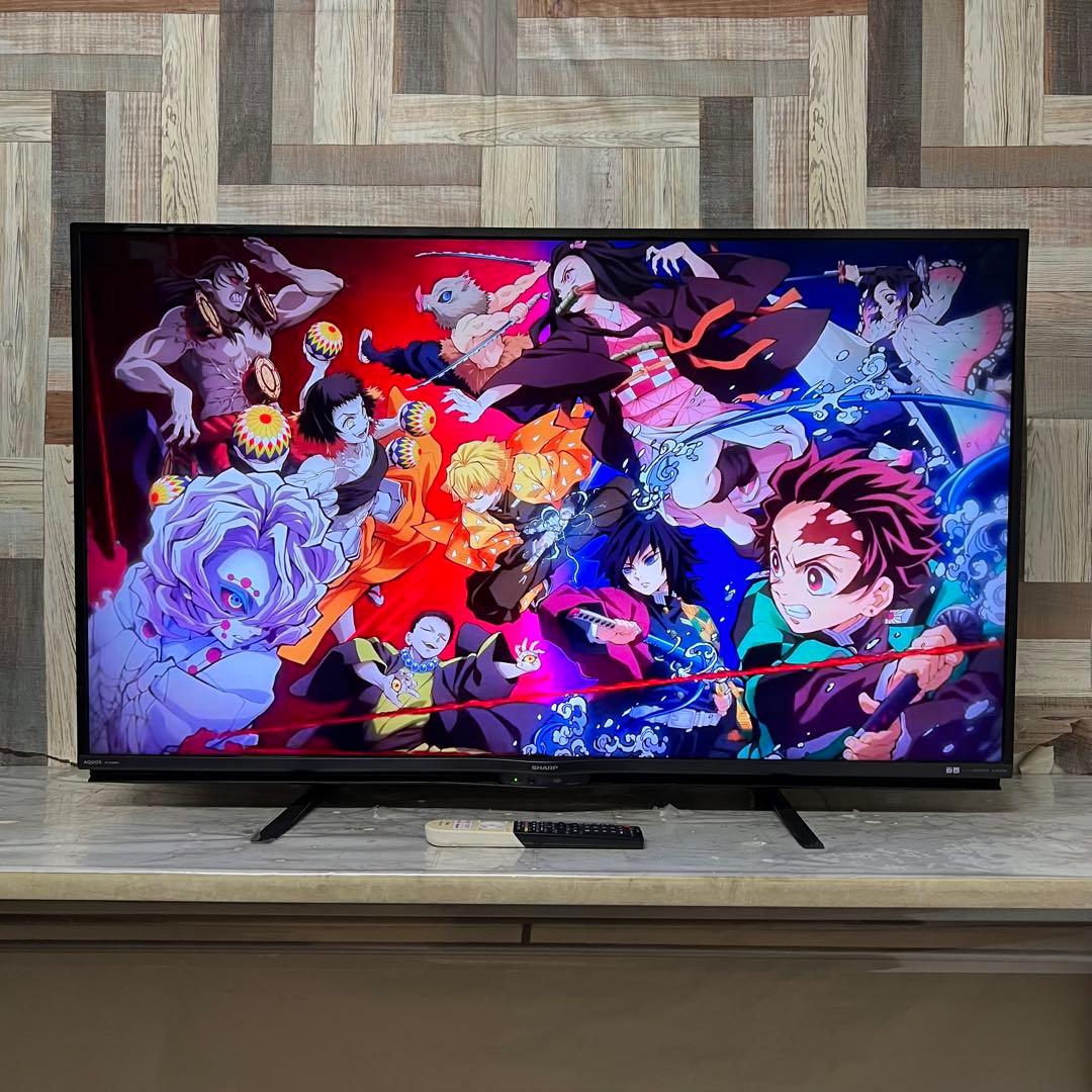 全国送料込❣️シャープ50V型4Kチューナー内蔵Android TVネットアプリ多