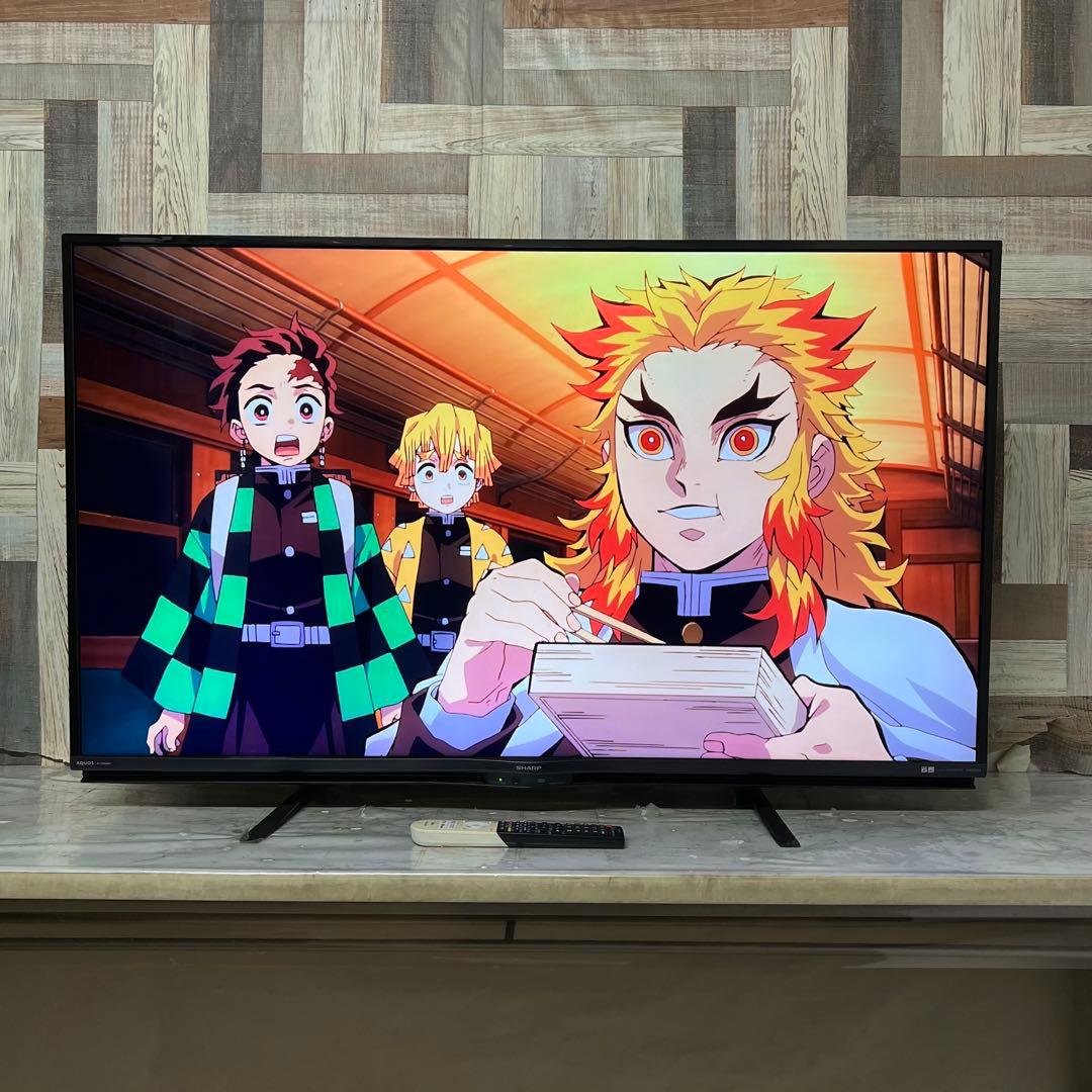 全国送料込❣️シャープ50V型4Kチューナー内蔵Android TVネットアプリ多