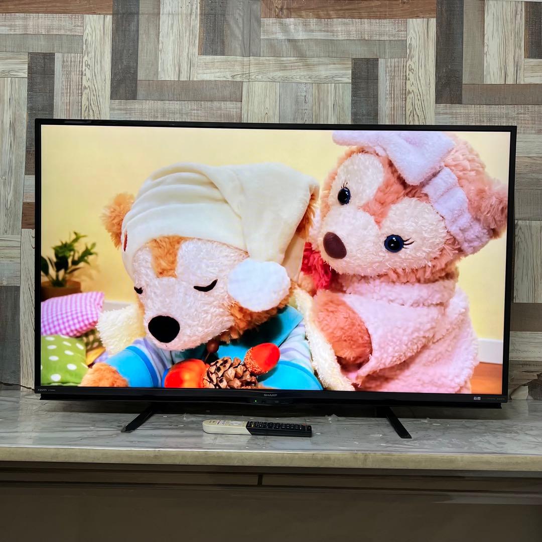 全国送料込❣️シャープ50V型4Kチューナー内蔵Android TVネットアプリ多