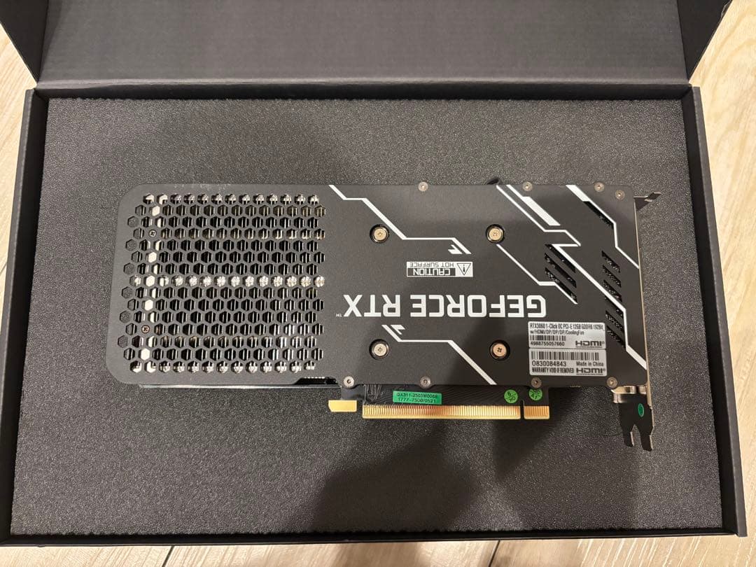 NVIDIA GeForce RTX 3060 VRAM12GB 玄人志向