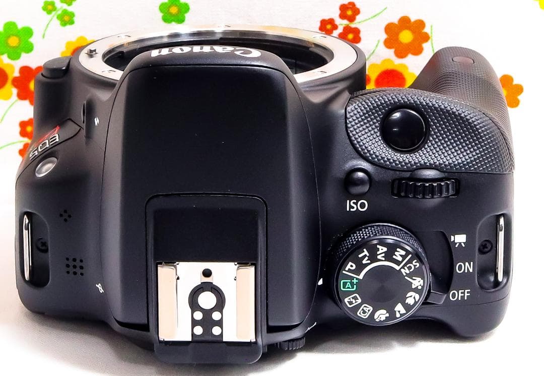 Canon kiss x7☆スマホ転送♪☆超小型・軽量☆超望遠ダブルレンズ付き