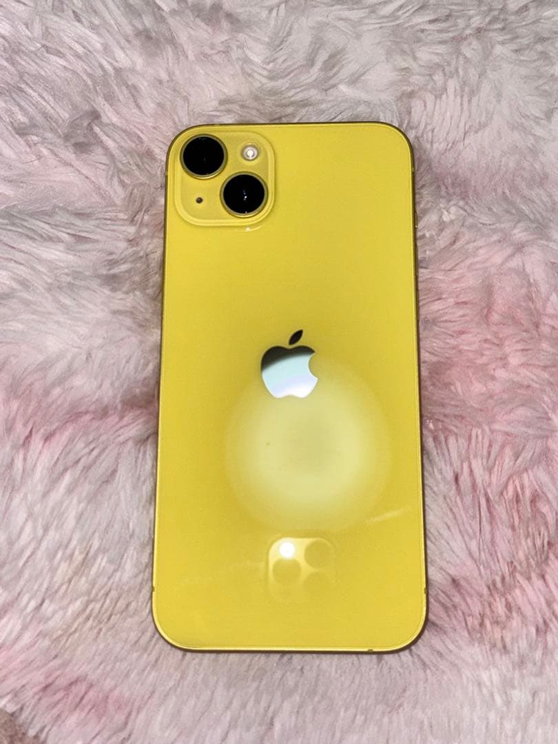 Apple iPhone 14 plusイエロー 本体256GB 95%