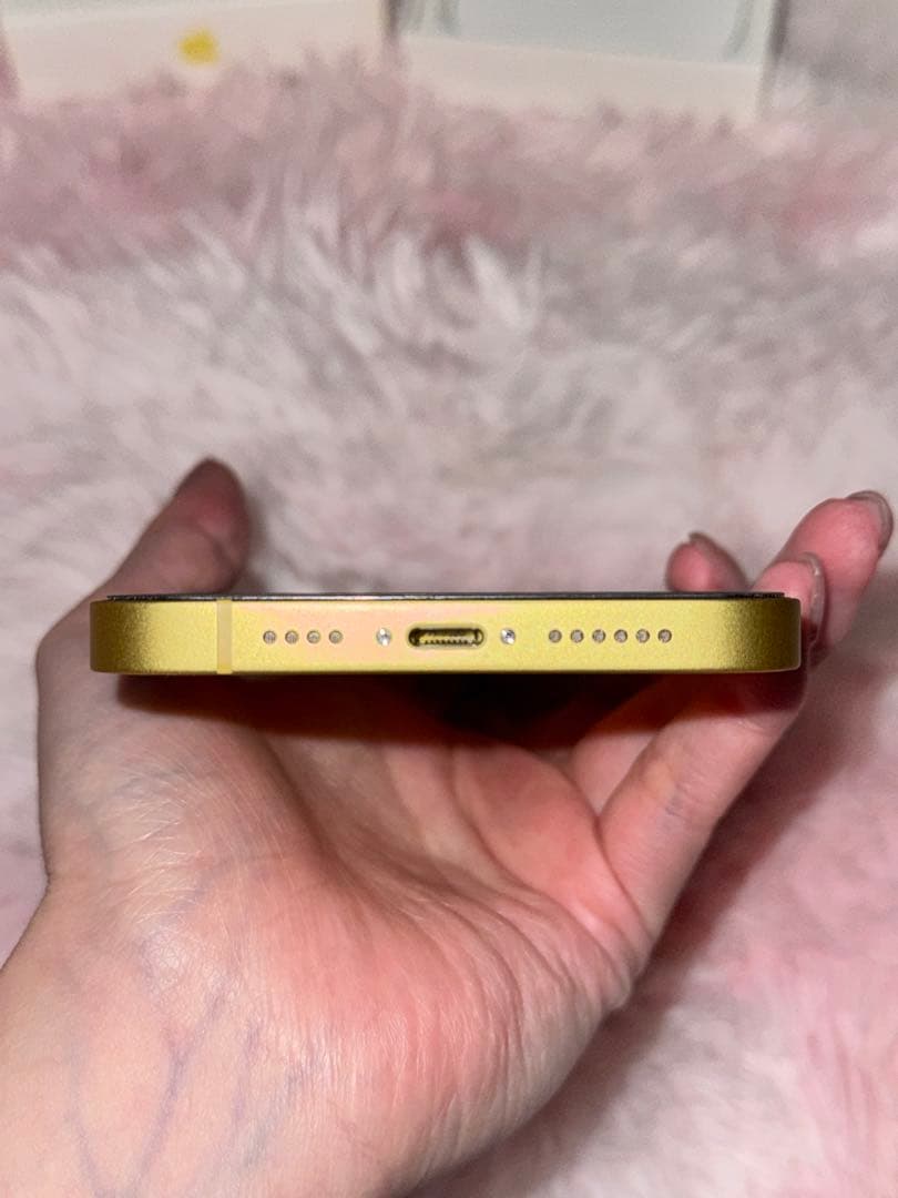 Apple iPhone 14 plusイエロー 本体256GB 95%