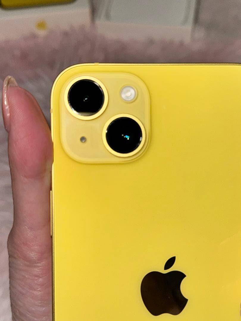 Apple iPhone 14 plusイエロー 本体256GB 95%