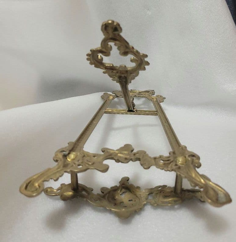 フランス製 イーゼルスタンド　BRASS 真鍮製 ブラス アンティーク