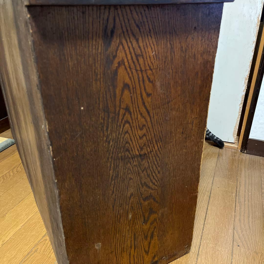 アンティーク　木製　カルテ棚　収納棚　ラック
