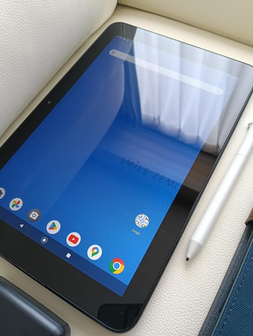 美品 スマイルゼミタブレット SZJ-JS203 ペン・カバー付 初期化解約済
