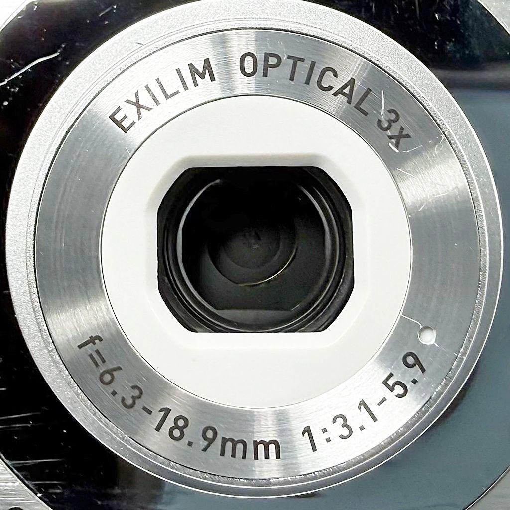 カシオ EXILIM ZOOM EX-Z80 シルバー コンデジ カメラ 中古