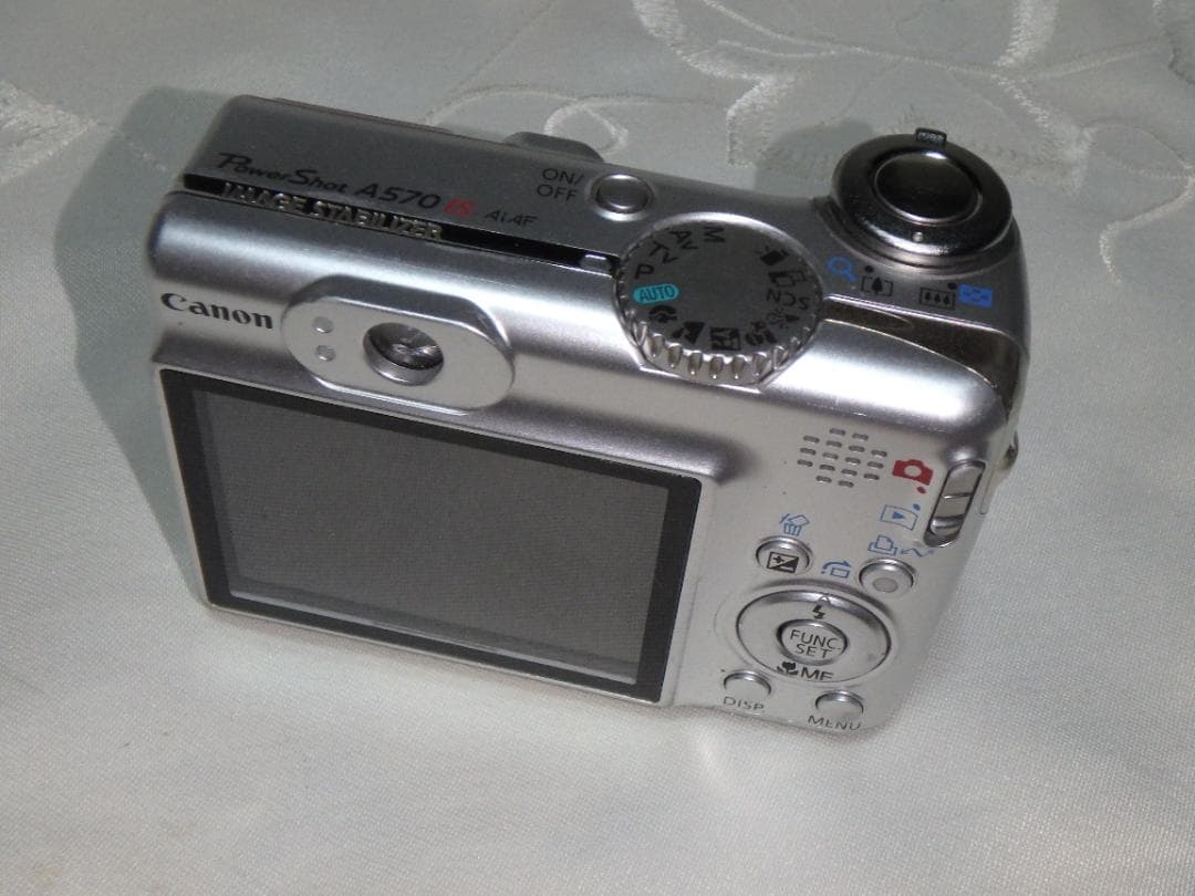 動作品 CANON PowerShot A570 ISデジタルカメラ