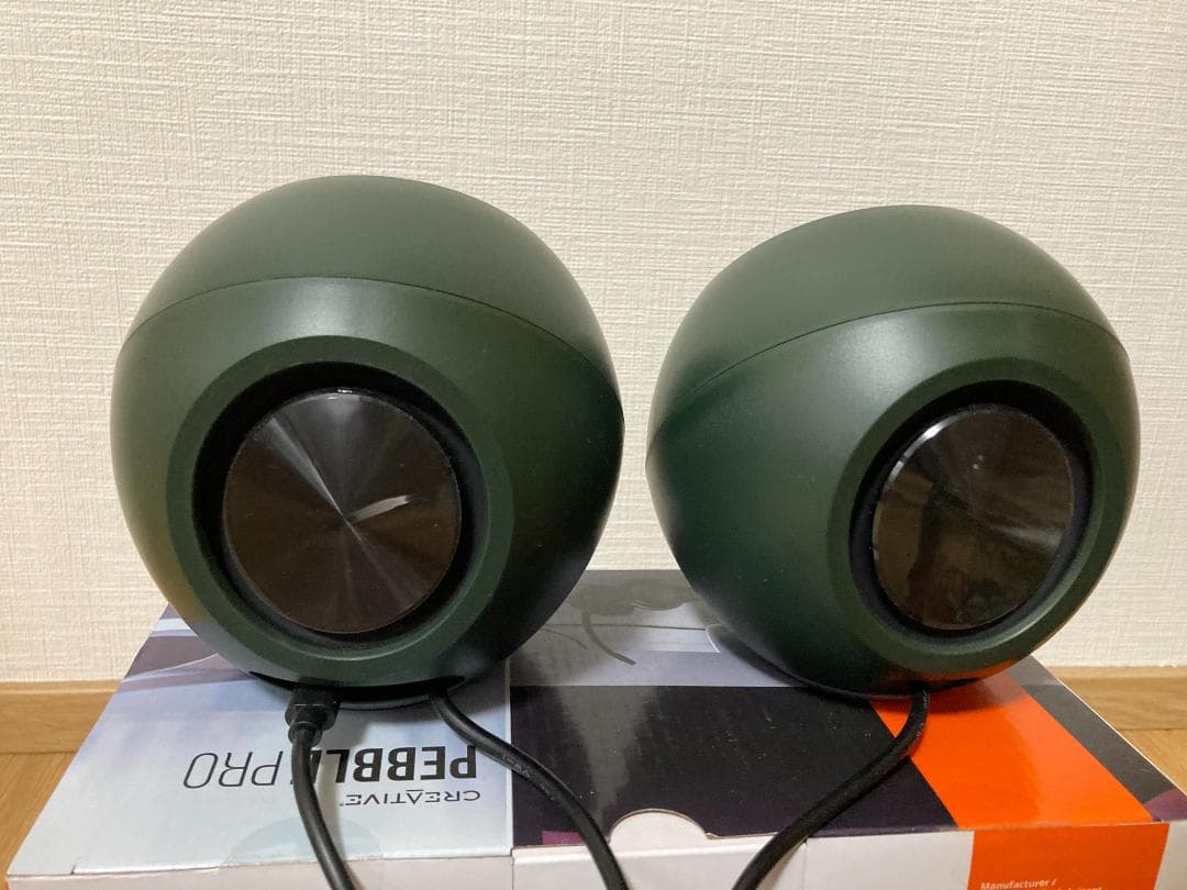 CREATIVE Pebble Pro グリーンスピーカー