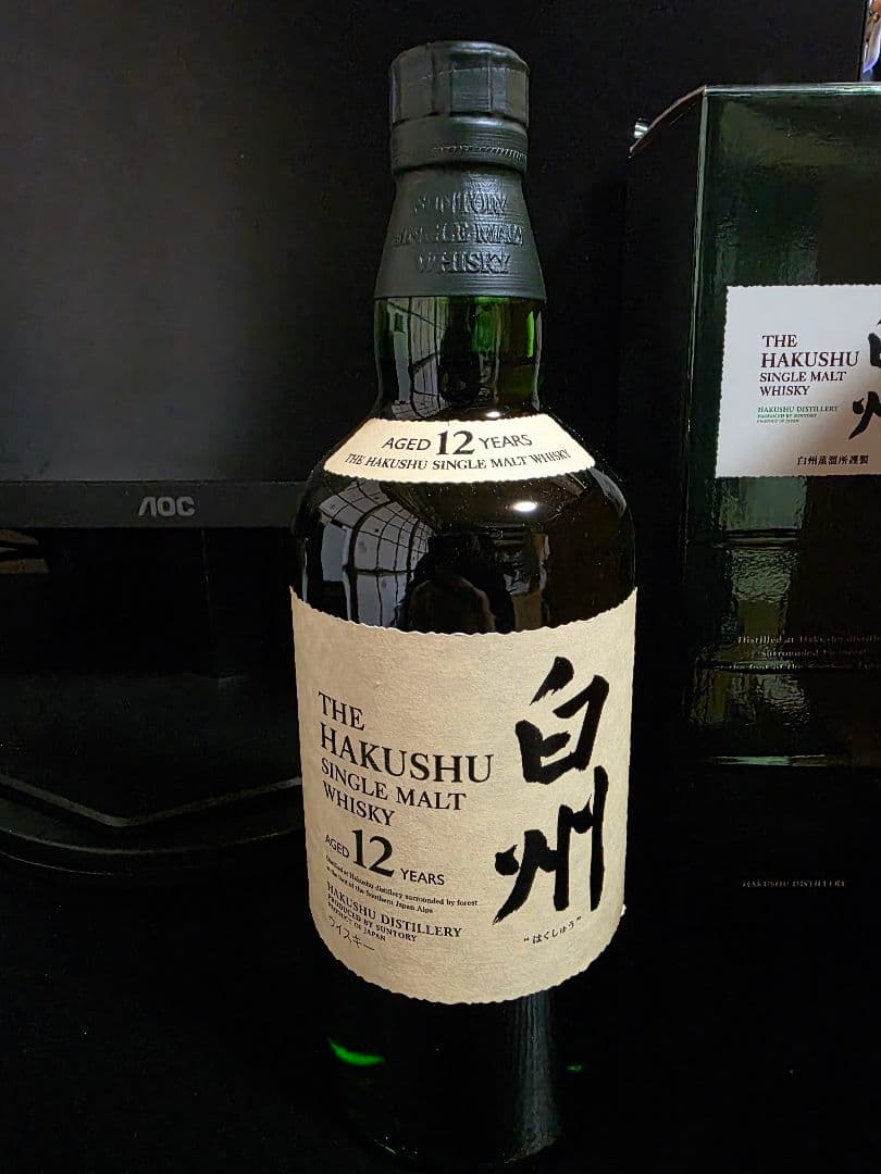 【旧ラベル2018年生産】白州 12年 シングルモルトウイスキー 700ml