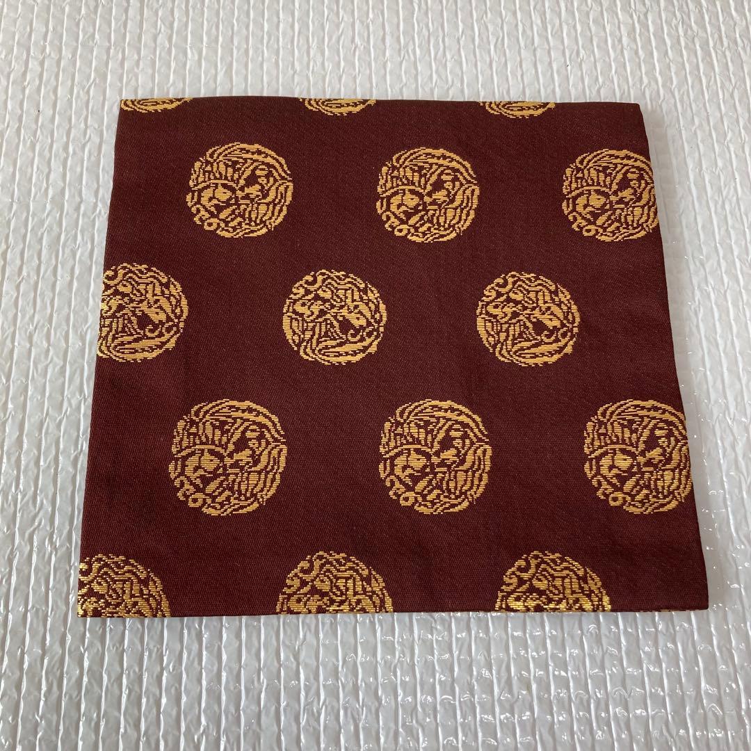 TS71 北村徳斎 古帛紗 茶道具 正徳二年創業 徳齋名物裂研究所 金襴 縹地