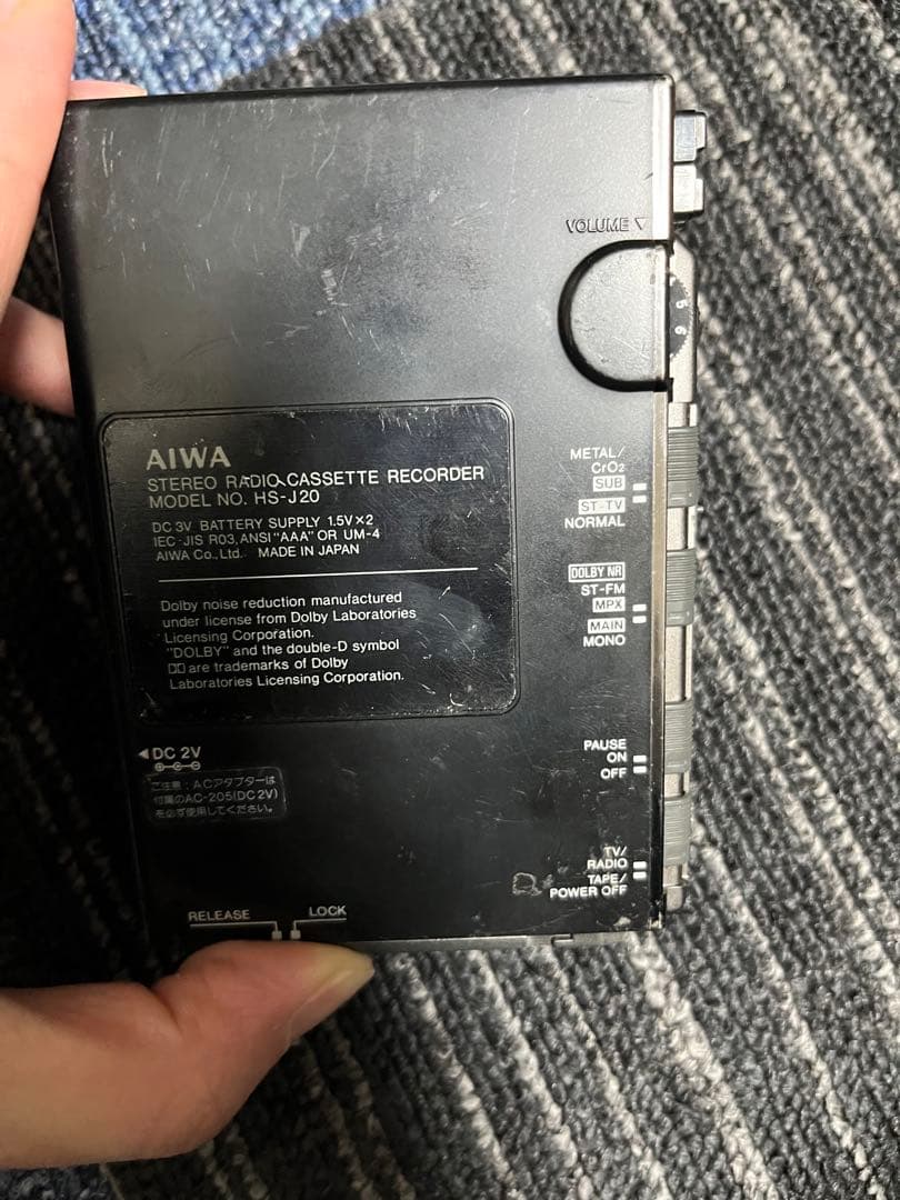 AIWA HS-J20 カセットレコーダー オートリバース