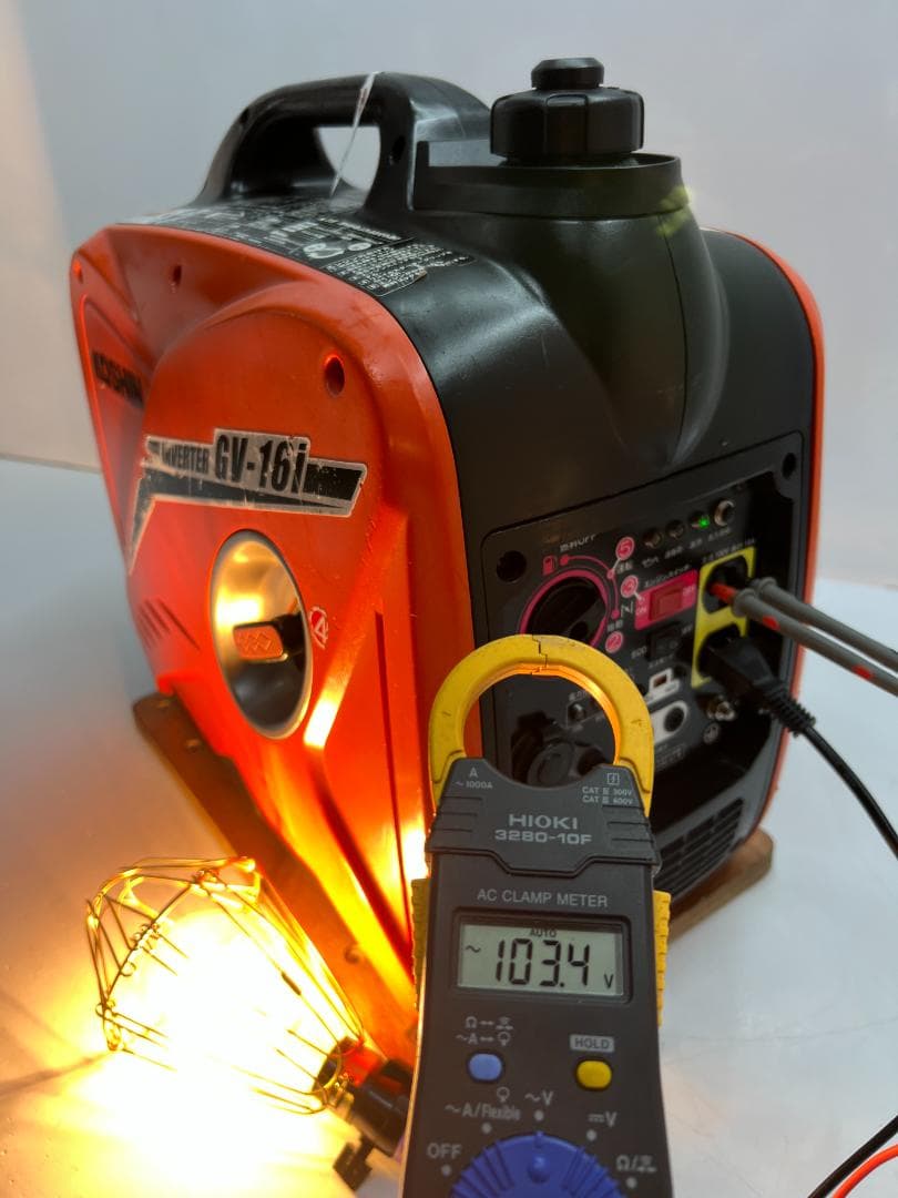 KOSHIN 工進 インバーター発電機 GV-16i ♪ 動作良好♪ 82K3