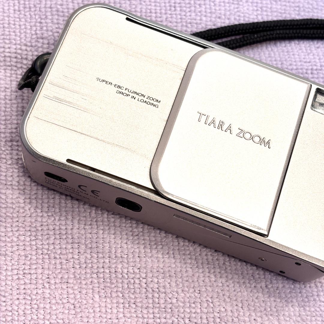 FUJIFILM TIARA ZOOM コンパクトカメラ28-56mm動作確認