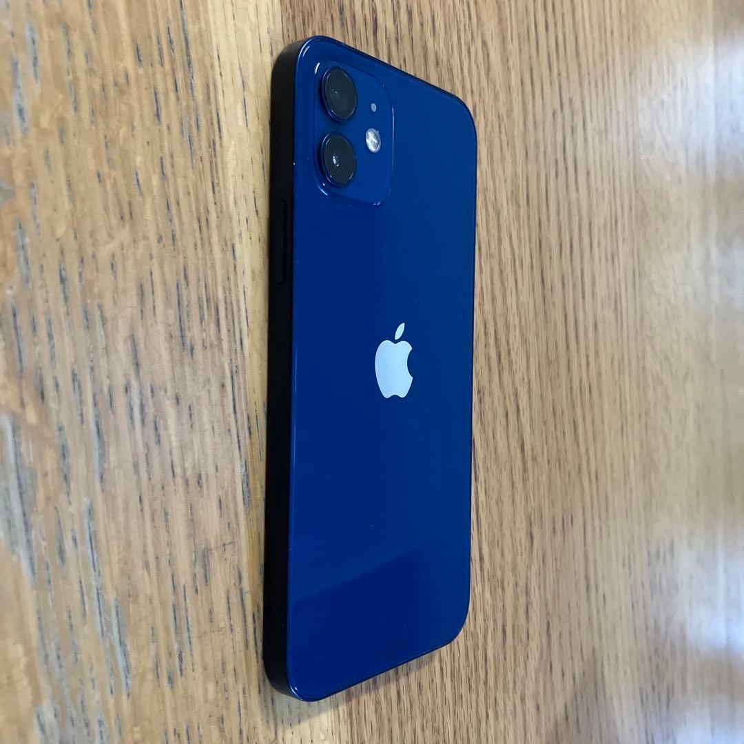 Apple iPhone 12 本体 ブルー SIMフリー 付属品付き 箱他