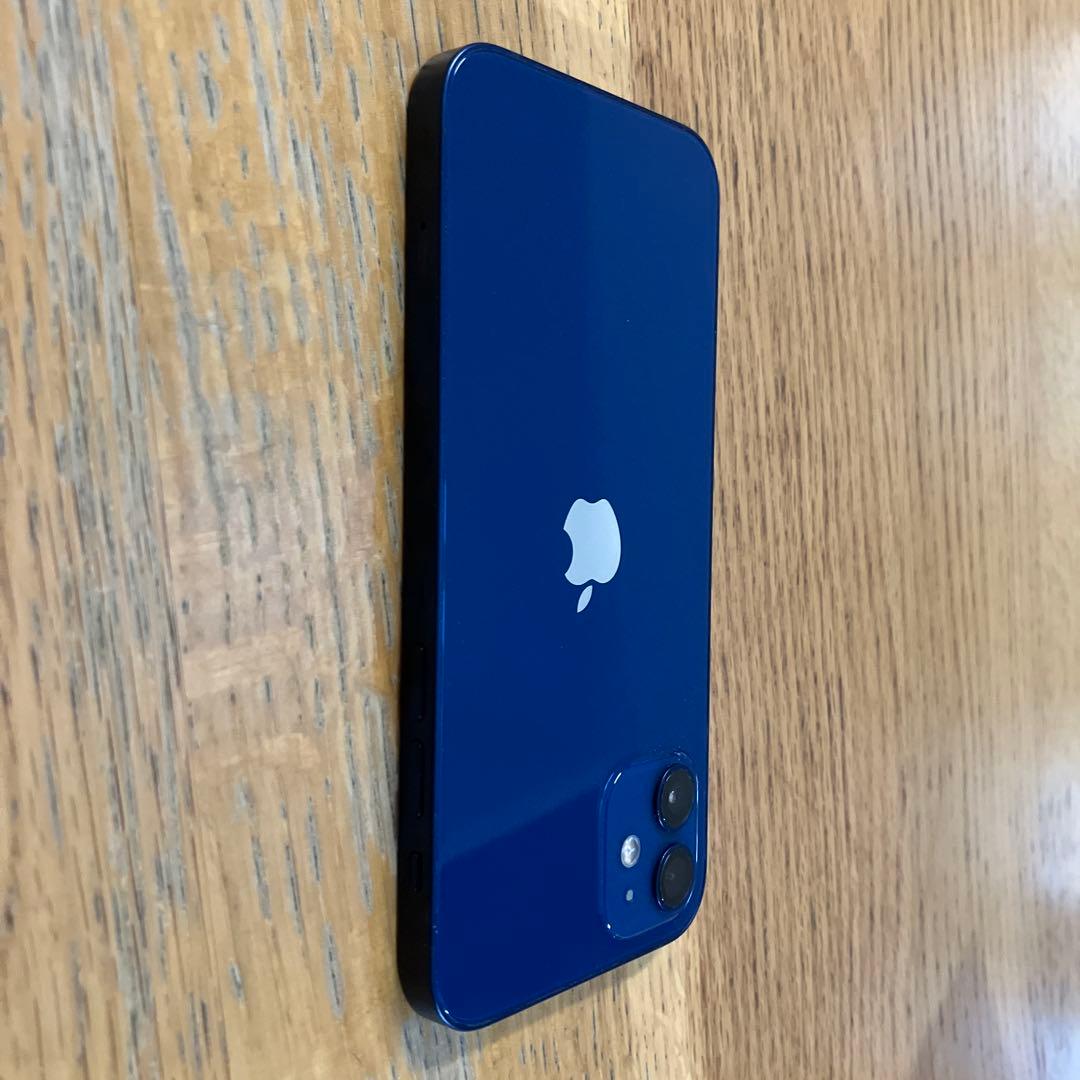 Apple iPhone 12 本体 ブルー SIMフリー 付属品付き 箱他