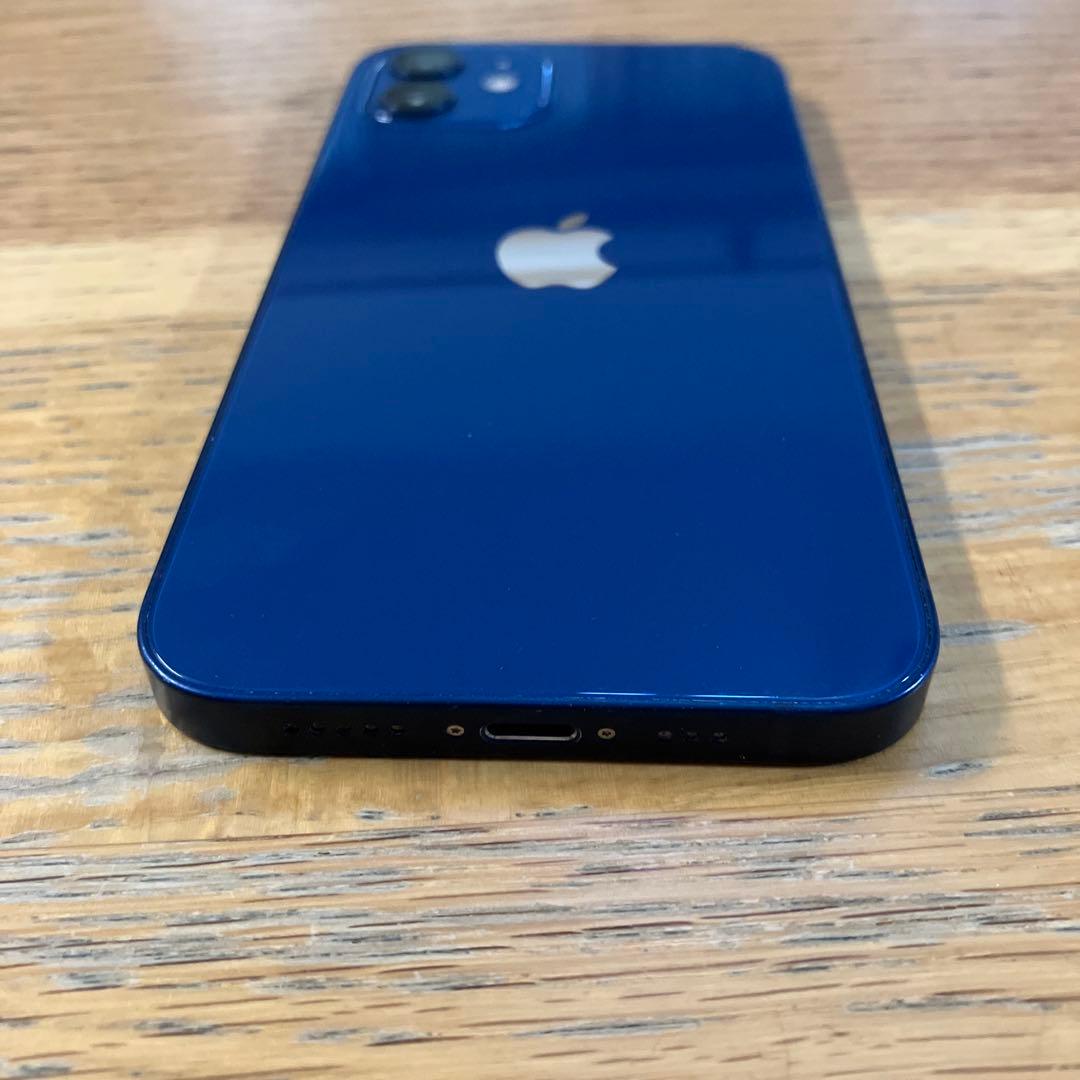 Apple iPhone 12 本体 ブルー SIMフリー 付属品付き 箱他