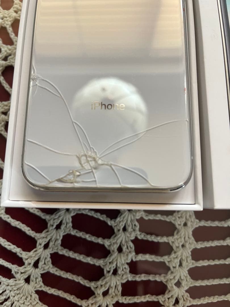iPhone X シルバー 256GB iPhone10 安心データ消去利用