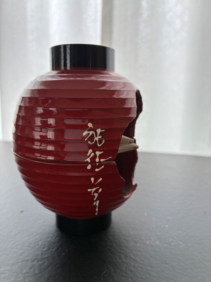 昭和 レトロ 神社 狐 こんばん提灯 提灯 夫婦狐 土産物 玩具 置物 希少