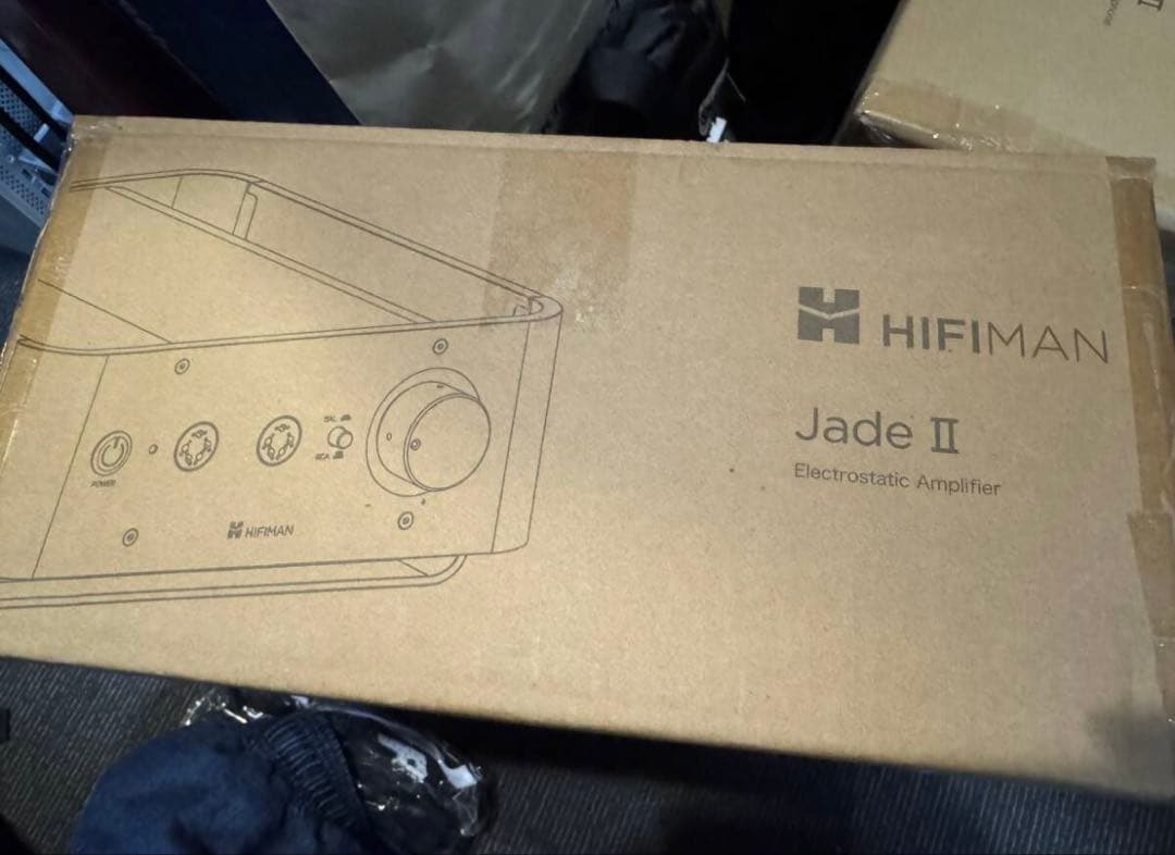[超希少]HIFIMAN JADEII 静電型　ヘッドフォン　アンプ　セット