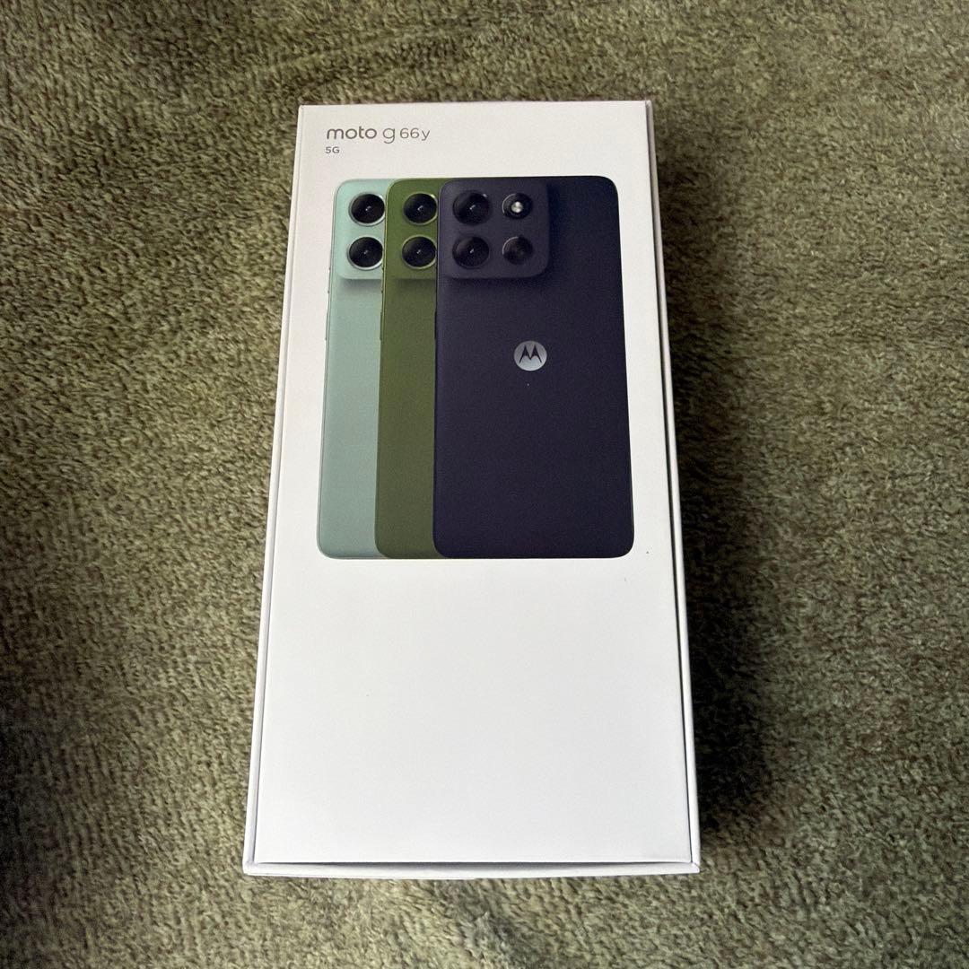 Motorola moto g66y 5G （ディルグリーン）