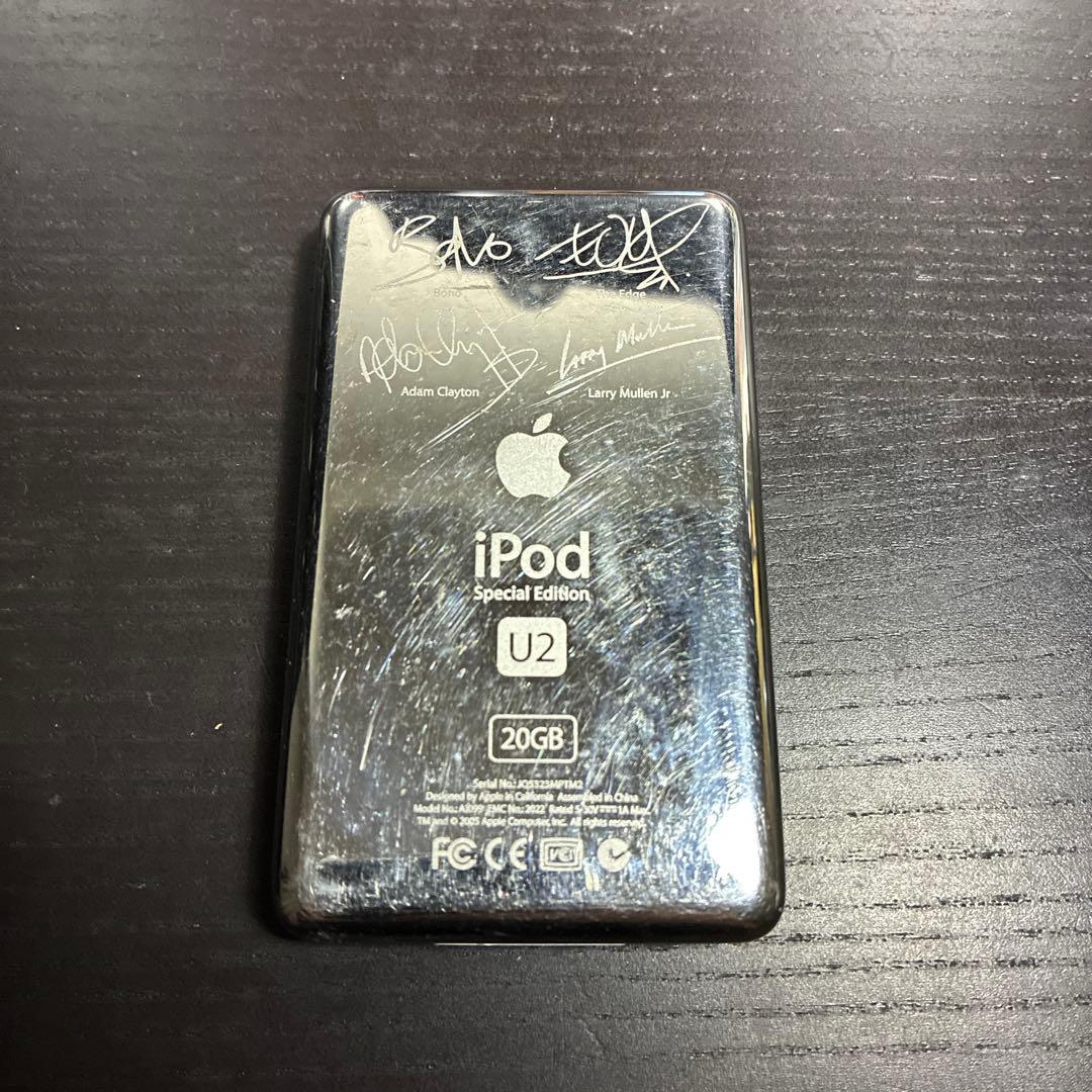 ポータブルプレーヤー iPod U2 Special Edition 20GB
