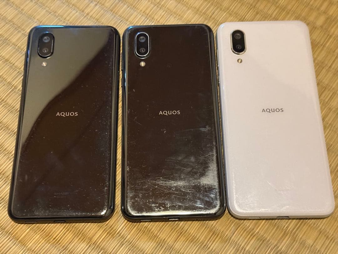 【3台セット】AQUOS sense3 plus 本体 SIMフリー