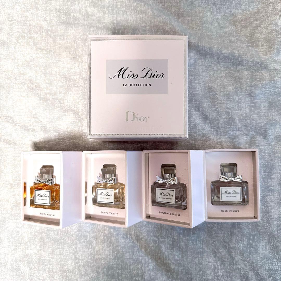 新品未使用 Miss Dior ミニチュアコフレ 5ml x 4