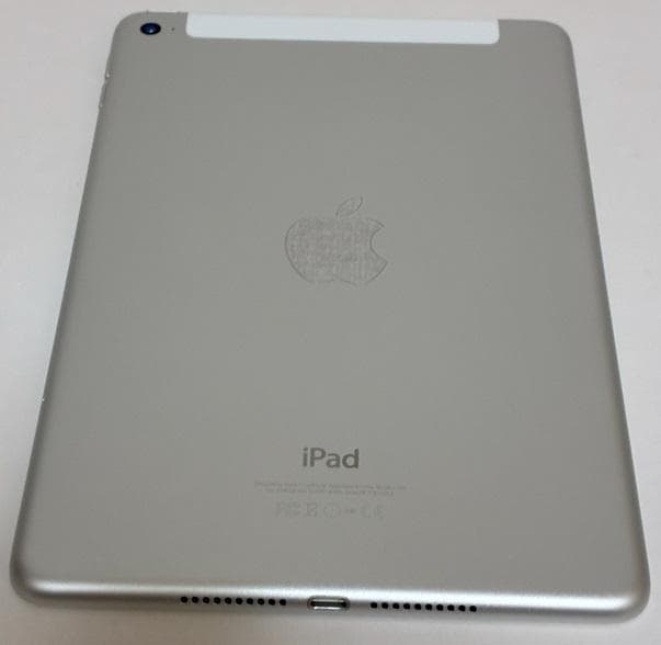 Apple iPad mini 4 (A1550) シルバー Cellular版