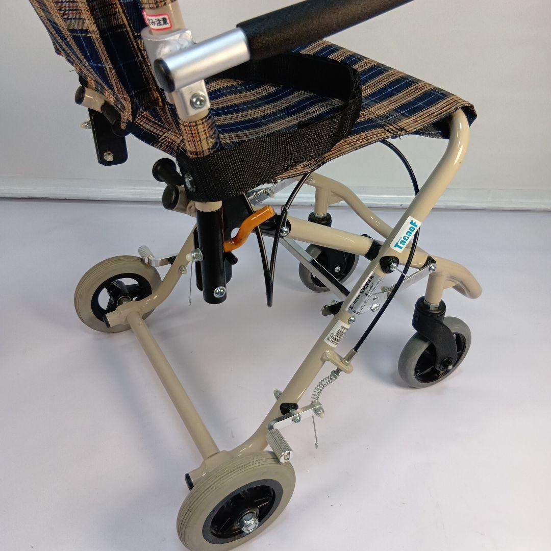 【送料無料】マキライフテック コンパクト車いす のっぴー NP-001匿名配送