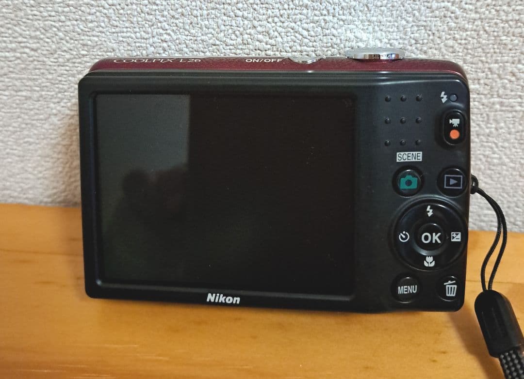 【良品】Nikon COOLPIX L26 レッド デジタルカメラ　箱有り