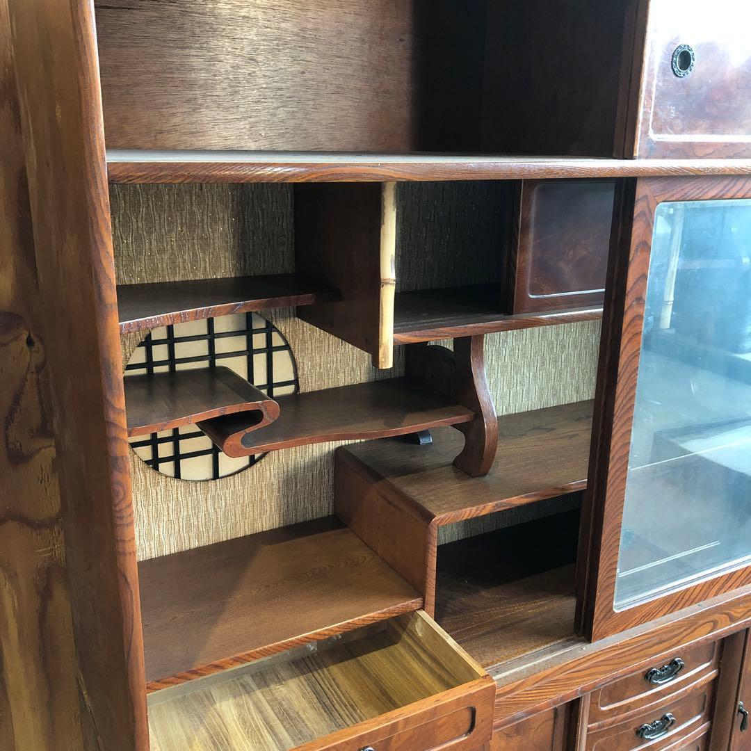 （289）茶箪笥　昭和　レトロ　アンティーク　ヴィンテージ　和　家具