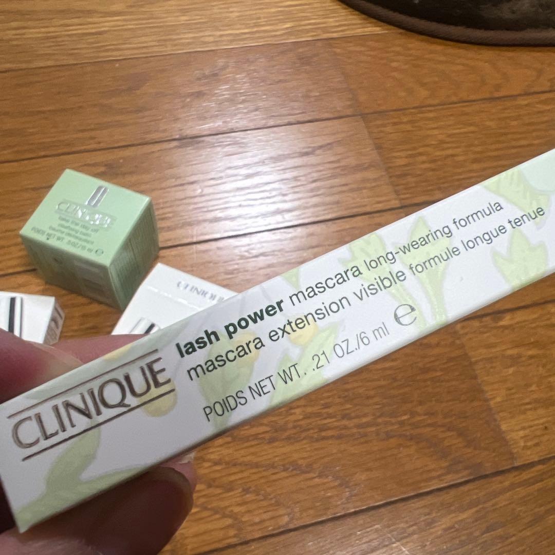 CLINIQUElashPowerMascara6ml4本テイクおまけつき
