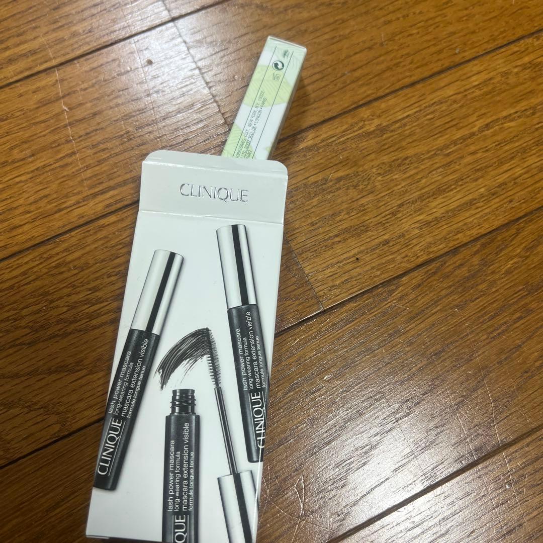 CLINIQUElashPowerMascara6ml4本テイクおまけつき