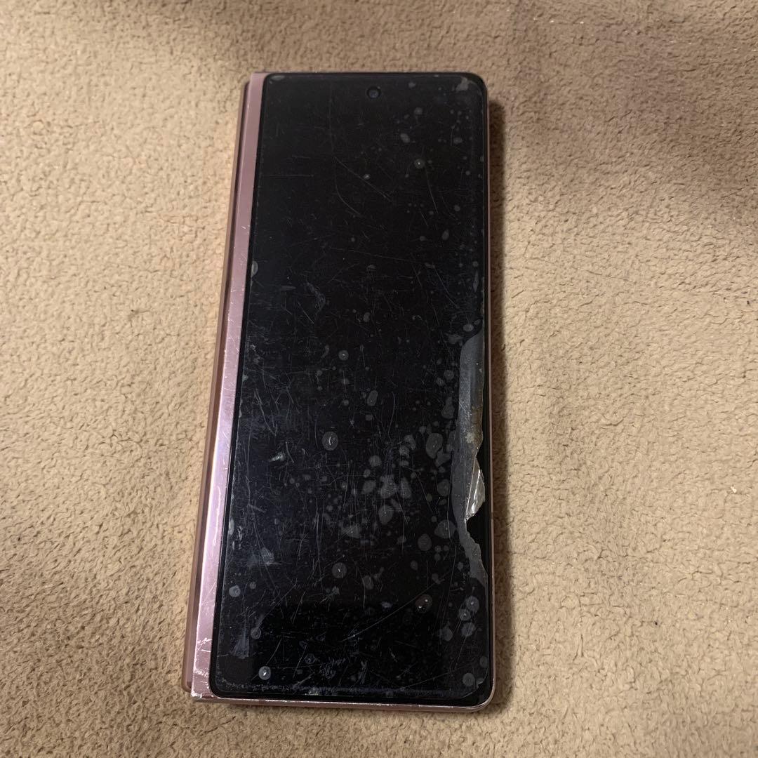 【ジャンク】Galaxy Z Fold2 5G 256GB au版 ブロンズ