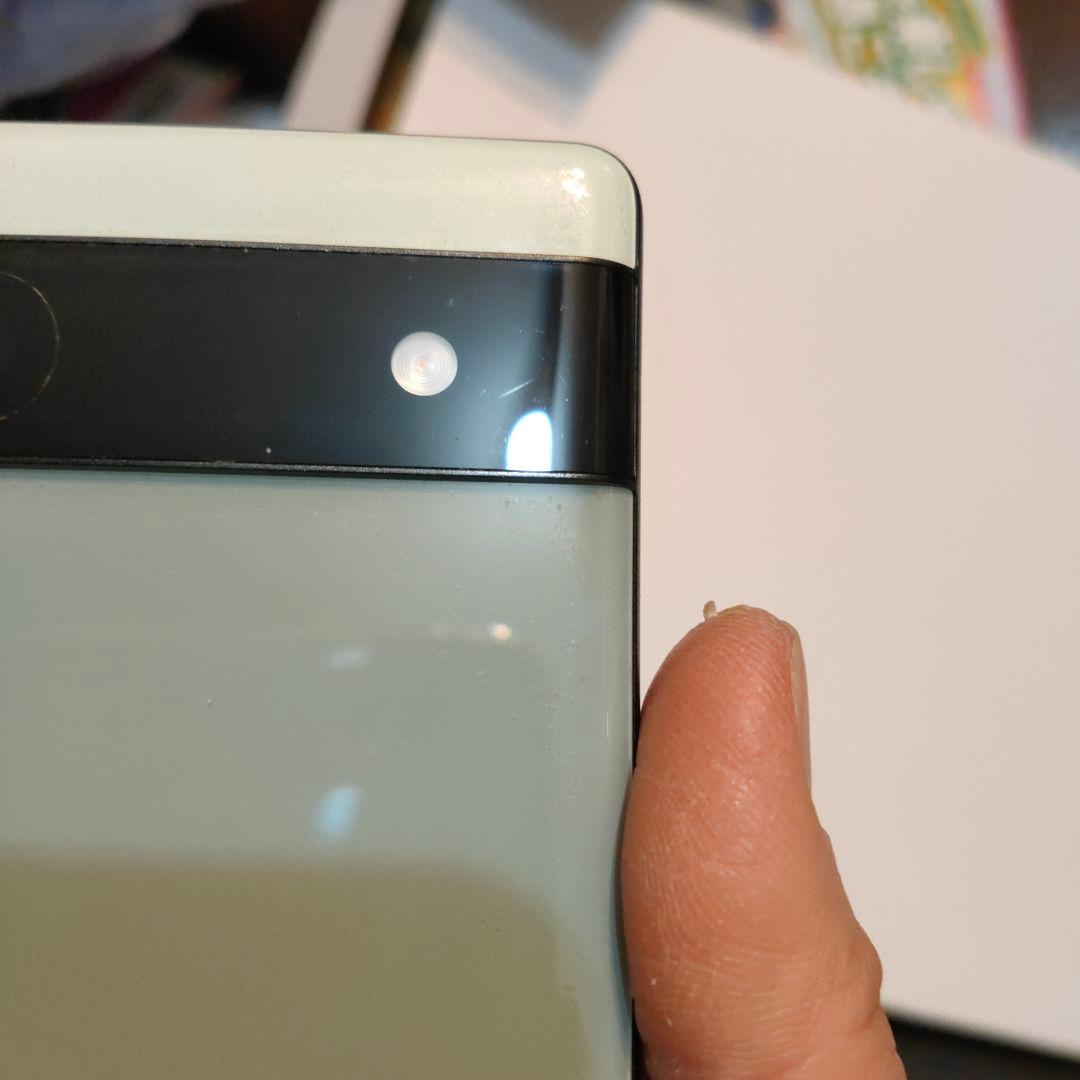 Google Pixel 6a セージ　ミントグリーン 本体 クリアケース付き