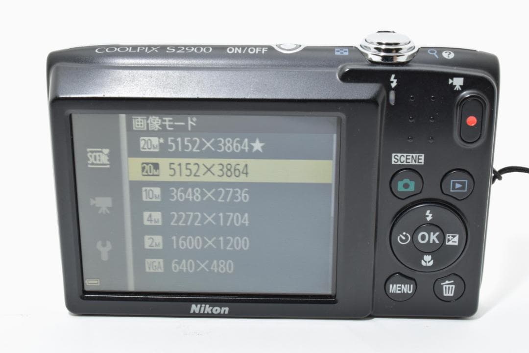 【美品】Nikon COOLPIX S2900 ニコン 元箱付き！！ #204