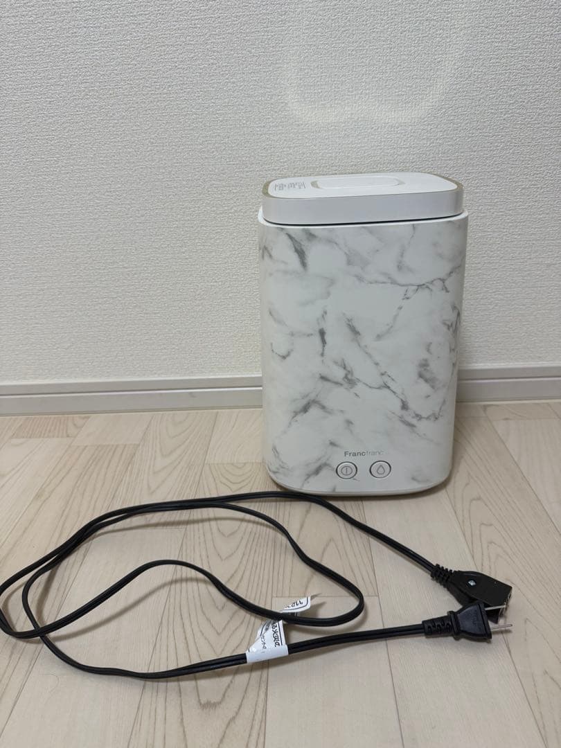 Francfranc 加湿器　マーブルホワイト 大理石風