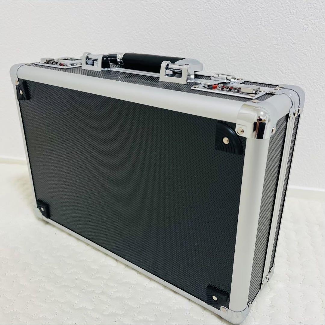 2個セット‼️アタッシュケース　アルミハードケース　ロック付き　トレカ収納