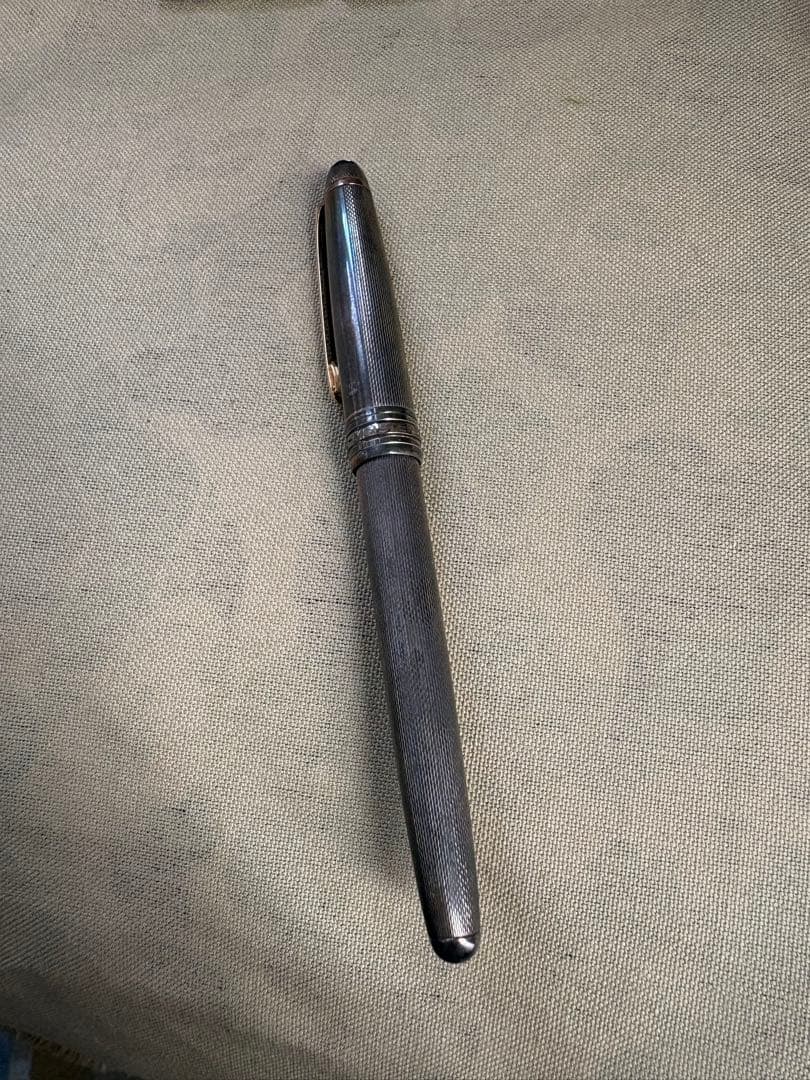 MONTBLANC 万年筆  スターリングシルバー  ペン先18K ／4810