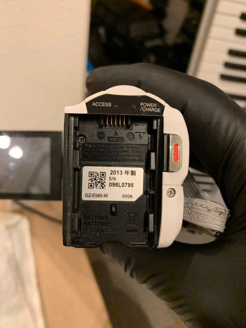 JVC Everio GZ-E565-W ホワイト ジャンク品