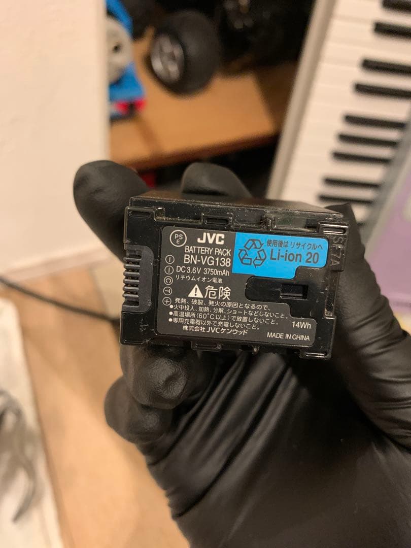 JVC Everio GZ-E565-W ホワイト ジャンク品