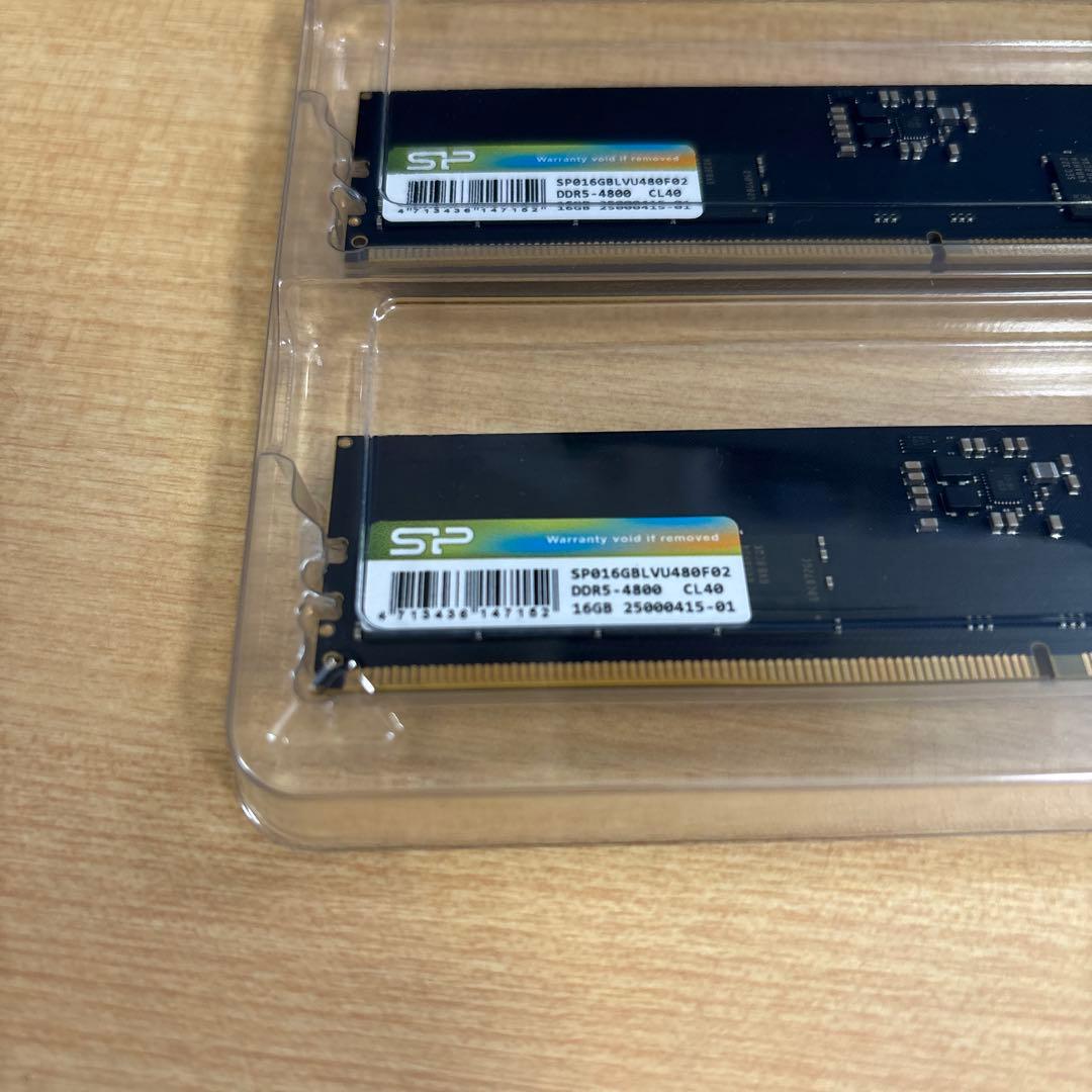 SP DDR5-4800 32GB (2x16GB) メモリー
