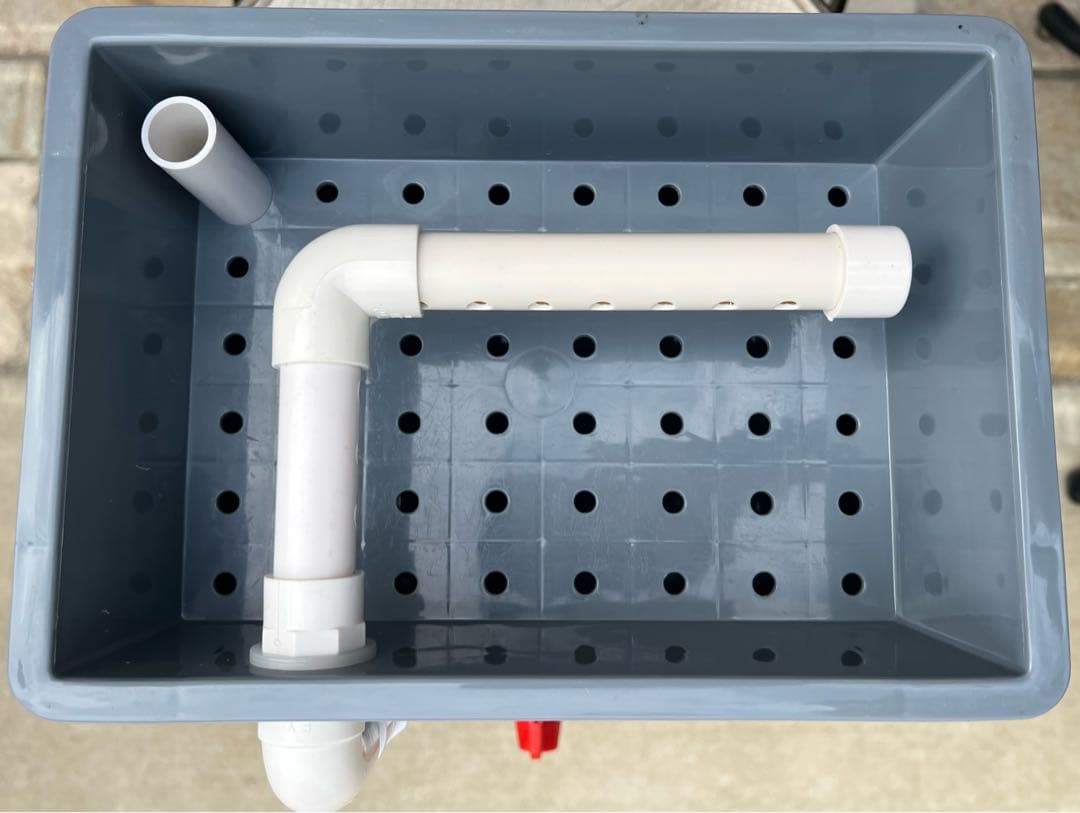 水中ポンプ濾過材2段付き　水槽用フィルター外部式濾過器装置アクアリウムフルセット