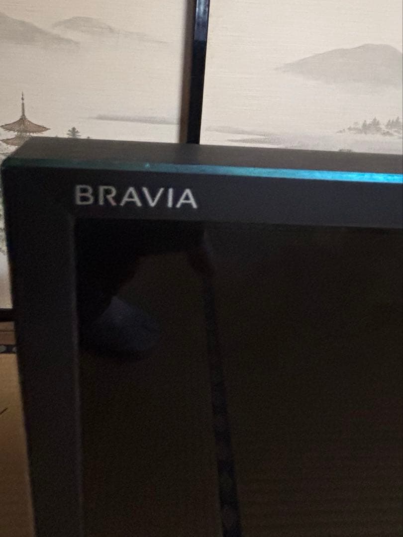 ジャンク　引き取りのみ　BRAVIA 液晶テレビ SONY製リモコン付き　55型
