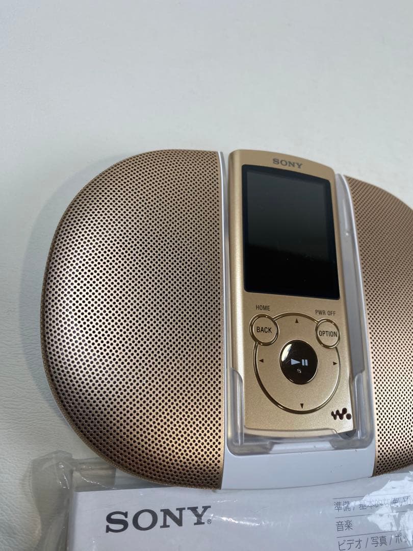 SONY ウォークマン　NW-S764 ゴールド