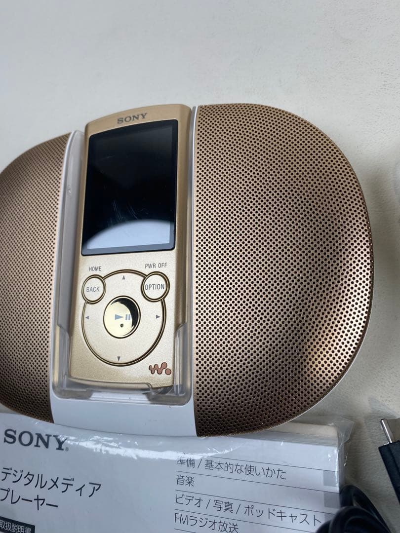 SONY ウォークマン　NW-S764 ゴールド